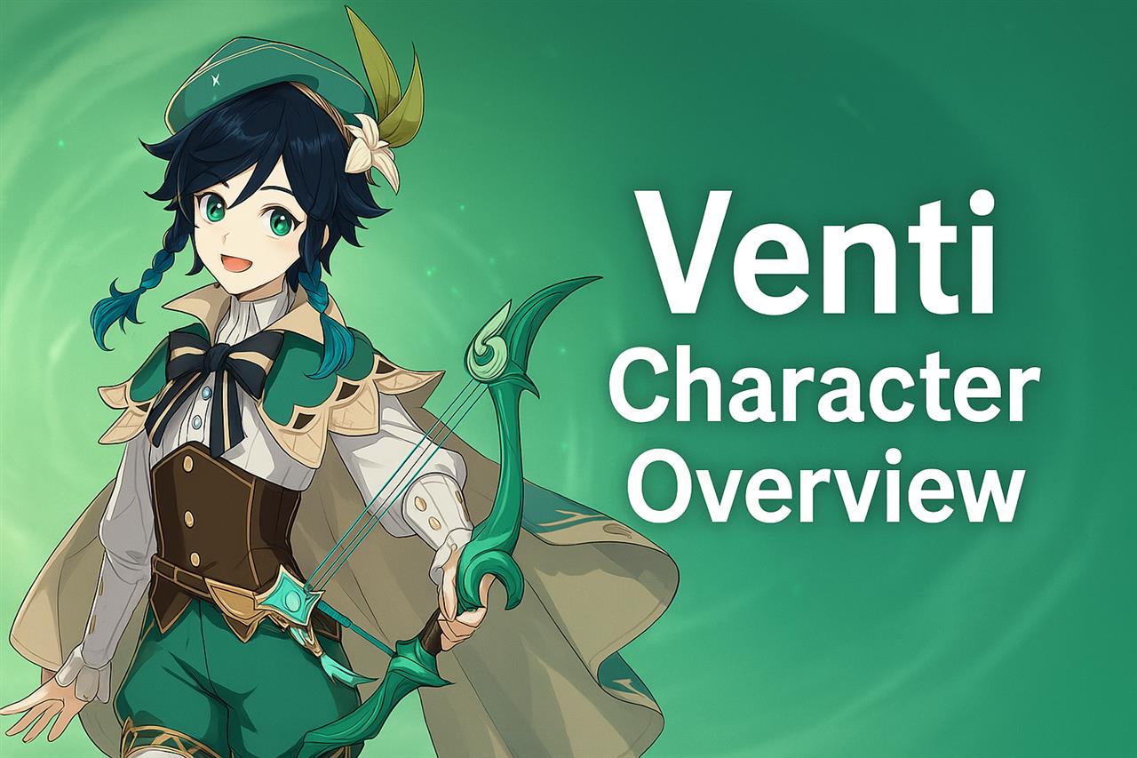 Venti genshin impact character overview