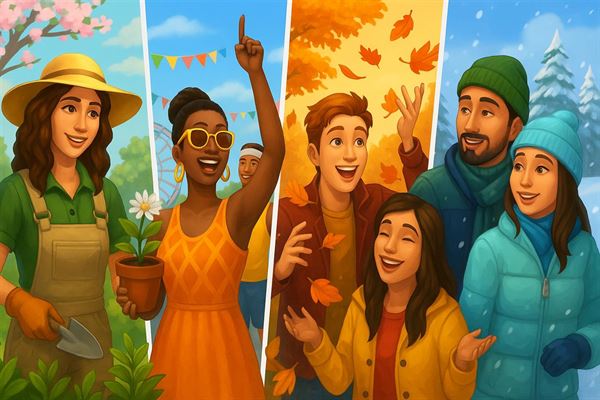 Transform your sims' lives with the seasons sims 4 expansion