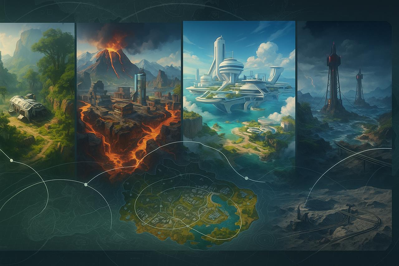 A comprehensive guide to apex legends maps