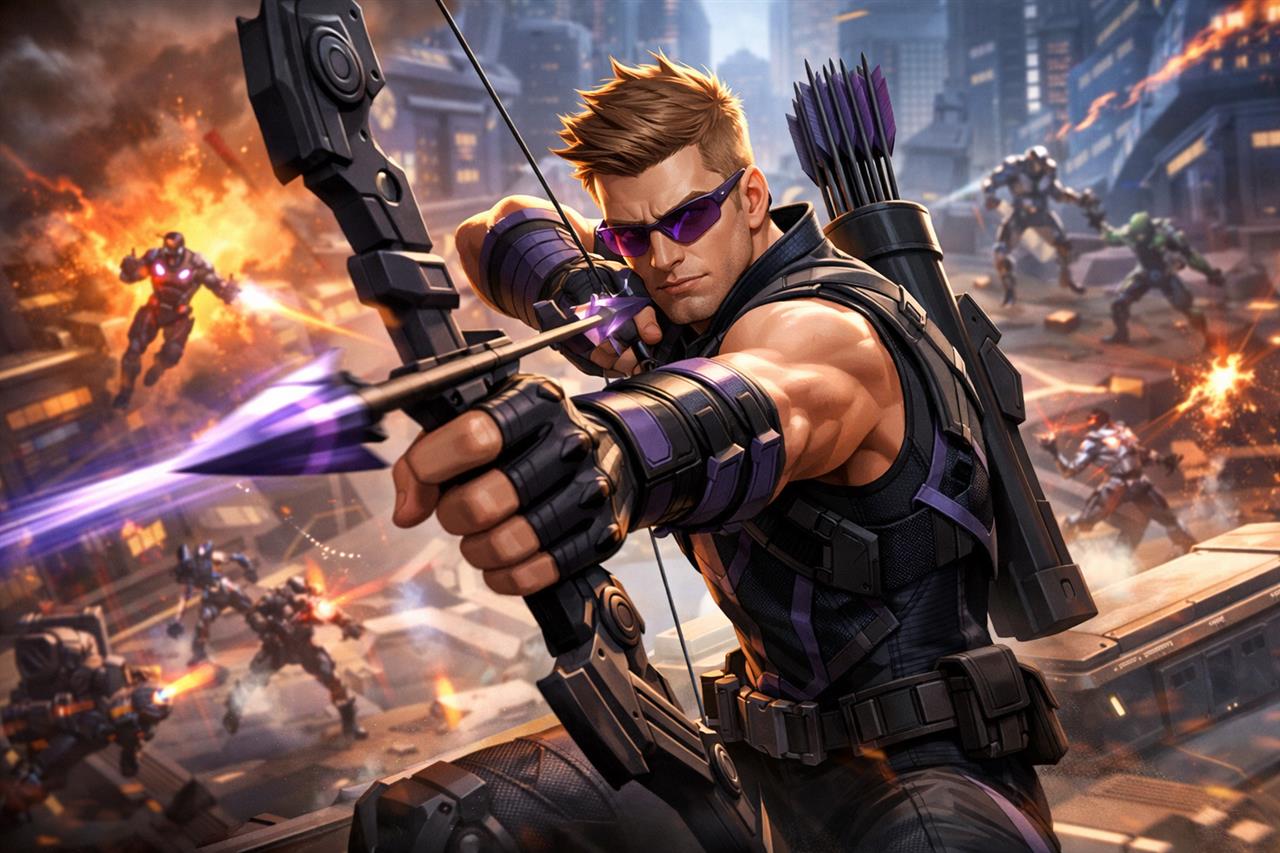 Hawkeye marvel rivals hero - the master marksman joins the battle